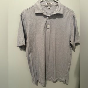 Men’s Peter Millar cotton polo striped size Medium